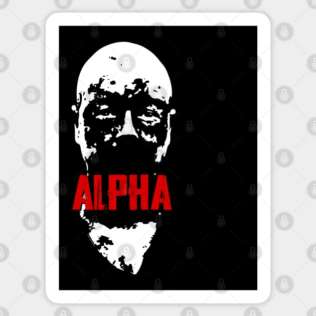 ALPHA - TWD Sticker by ROBZILLA